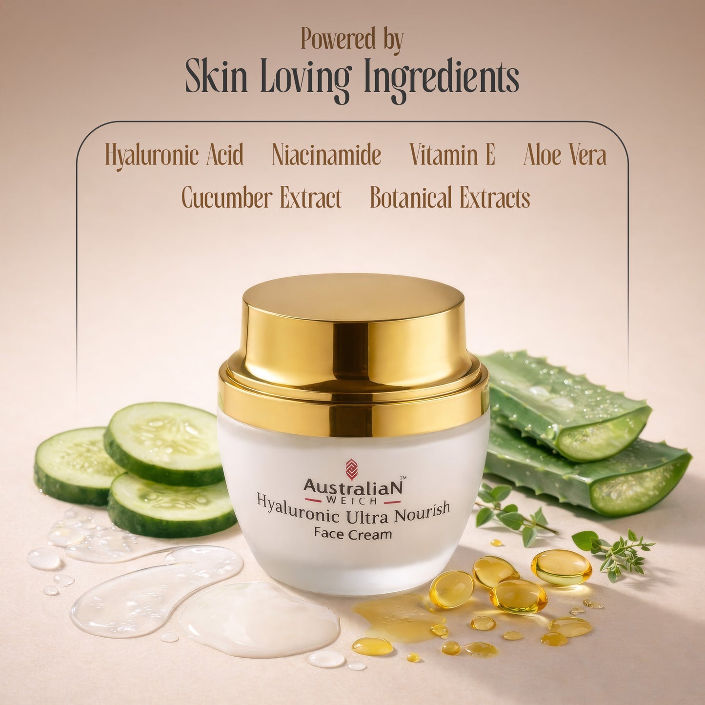 Australianweich Hyaluronic Ultra Nourish Face Cream