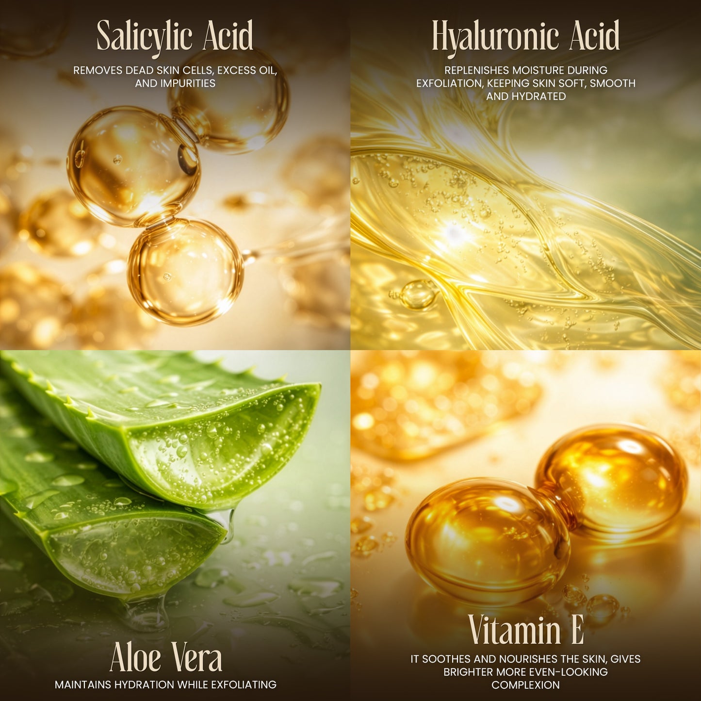 Australian weich Salicylic Acid & Hyaluronic Acid Face Scrub