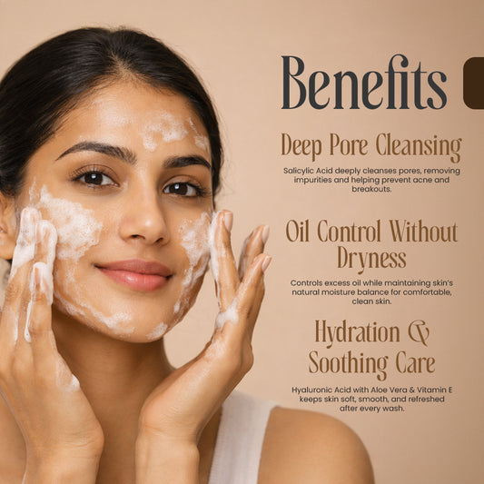 Australiaweich Salicylic Acid & Hyaluronic Acid Face Wash