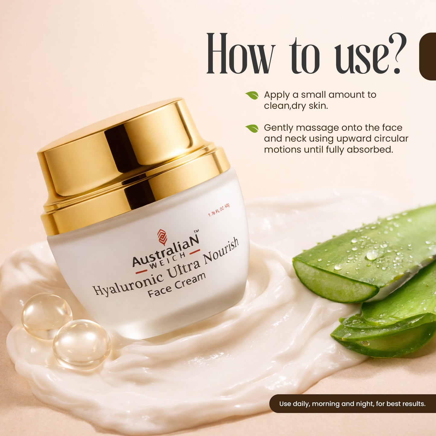 Australianweich Hyaluronic Ultra Nourish Face Cream